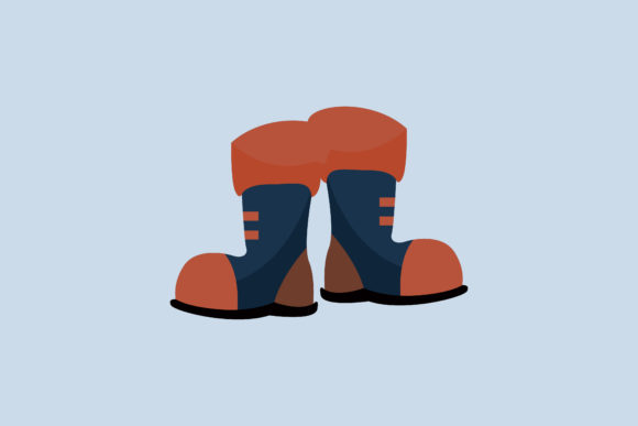Download Christmas Nice  Santa Shoes Vector - Shoes vector Collection