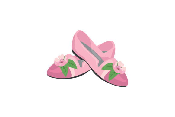 Download Spring Pink Flat Shoes Vector Icon - Shoes vector Collection